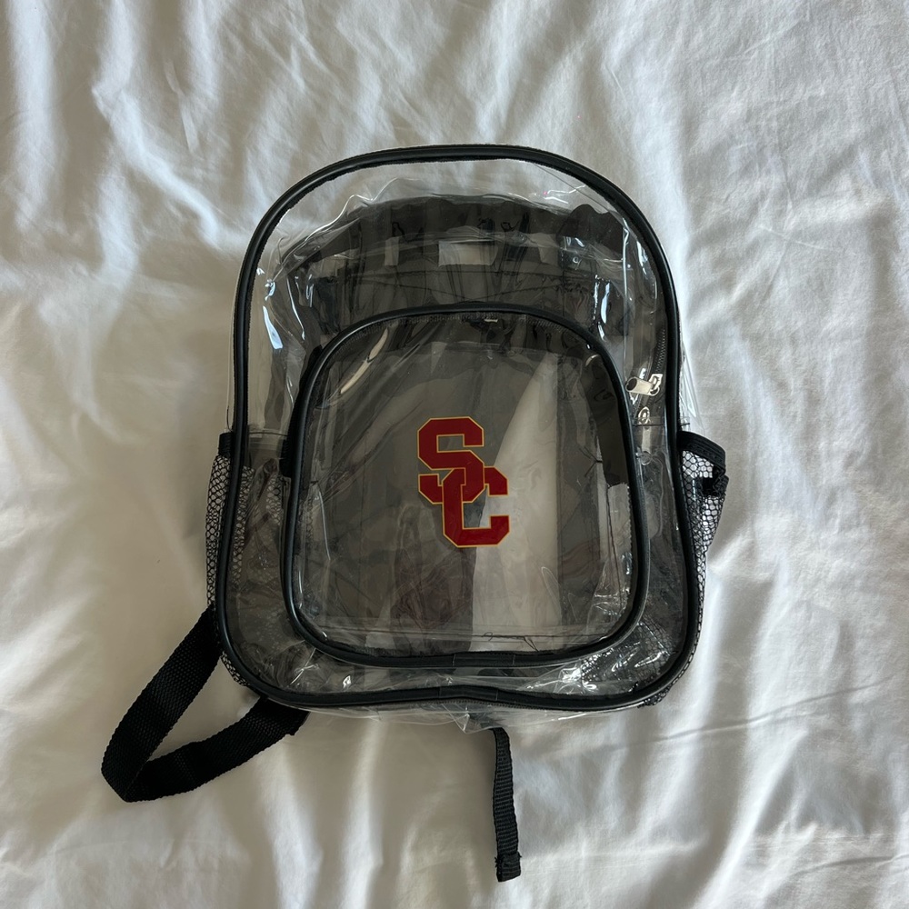 Clear USC Backpack